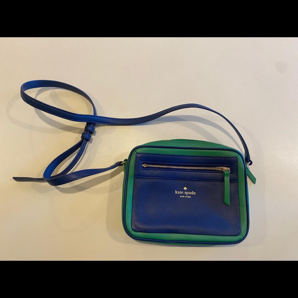 Kate Spade green/blue purse